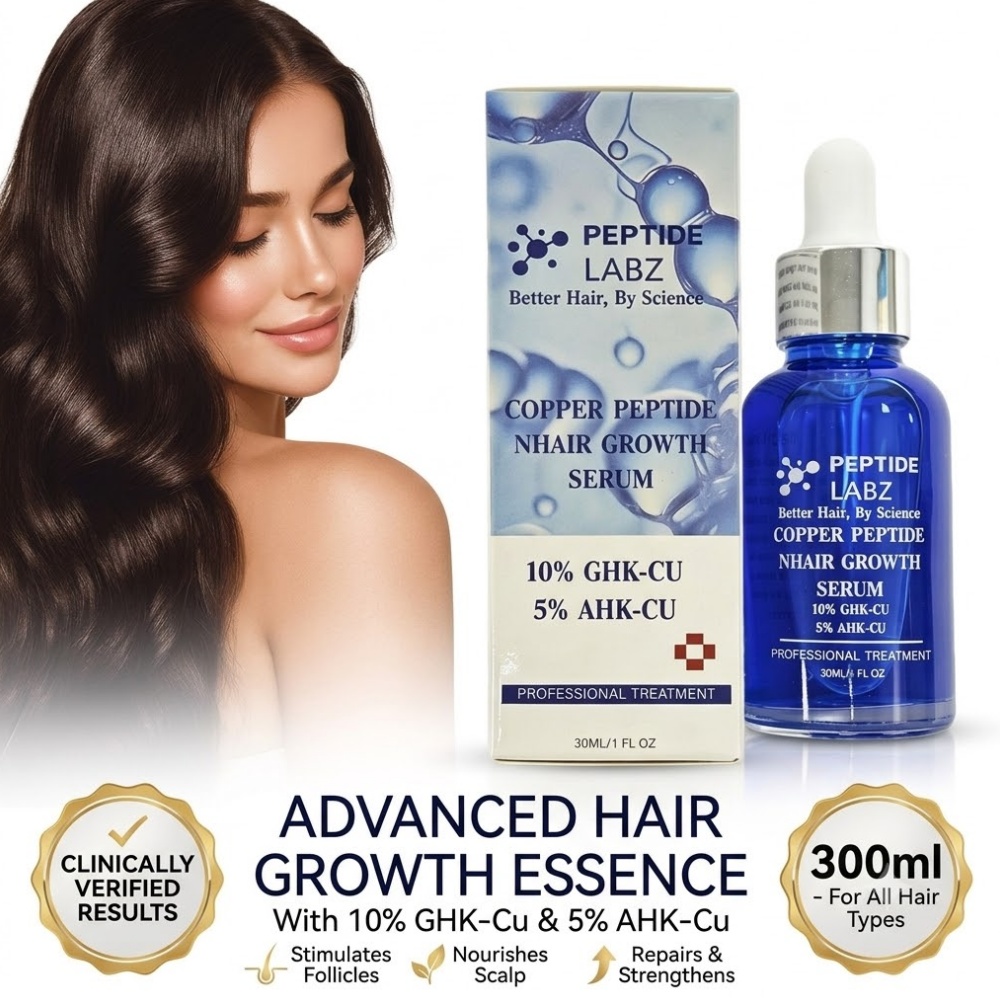 Growth Factor Serum - Haar Groei Essentie Koper Peptide GHK