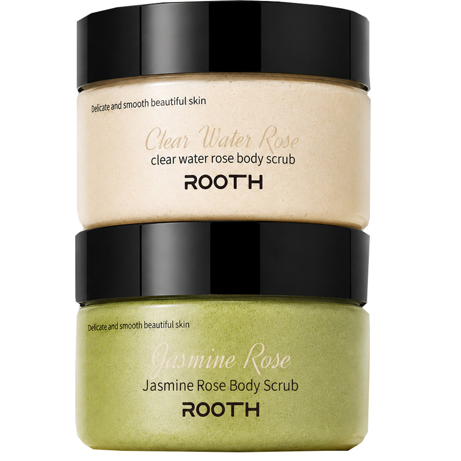Luxury Rose Skincare - 250G Jasmijn Roos Zoutscrub Exfoliërend Reinigend