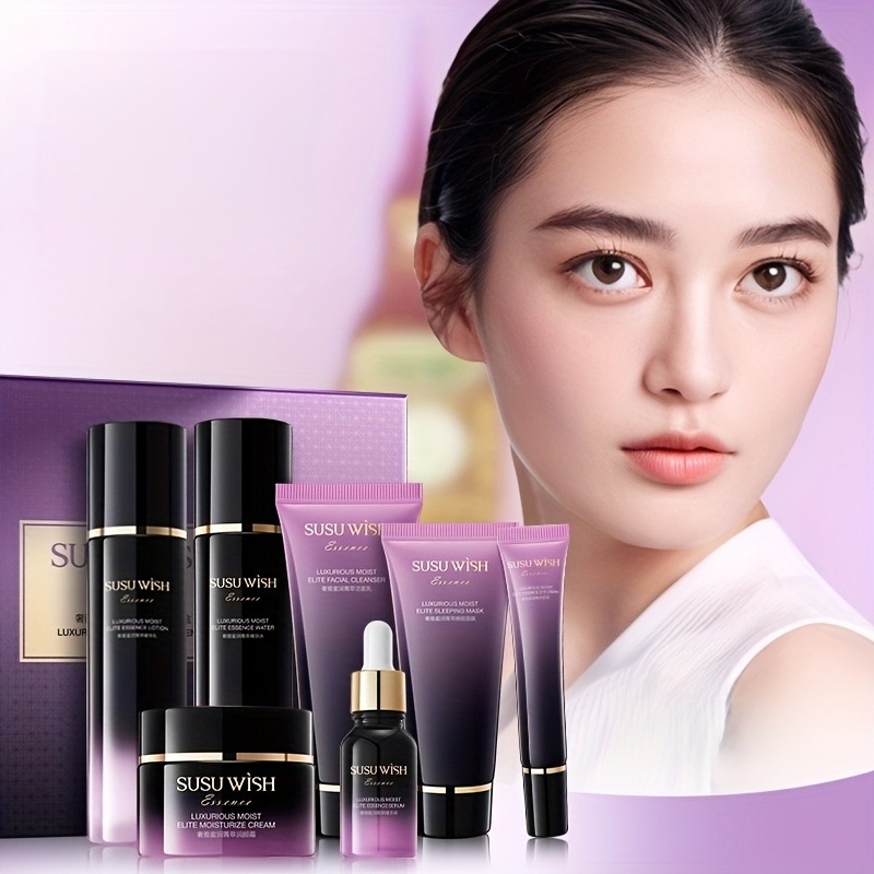 Luxury Skincare Routine - Luxueuze en elegante negendelige hydraterende essentiële