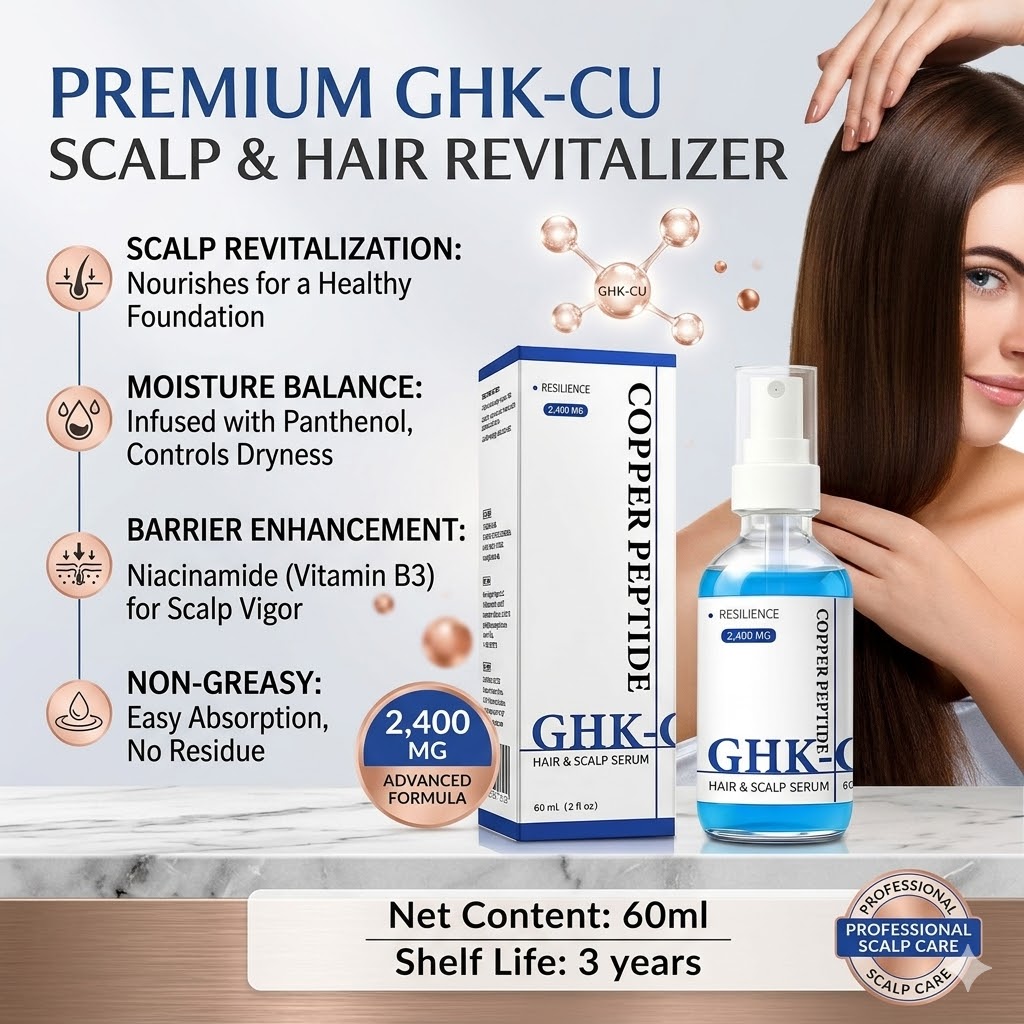 Growth Factor Serum - GHK-Cu Koperpeptide Haargroei Serum Anti Haaruitval