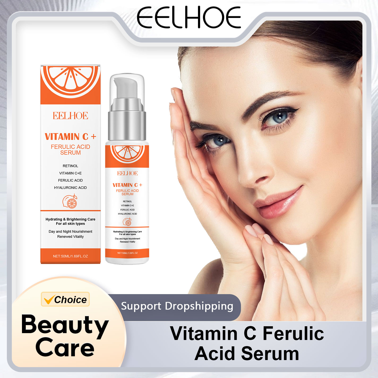 Growth Factor Serum - EELHOE Vitamine C E Ferulzuur Serum