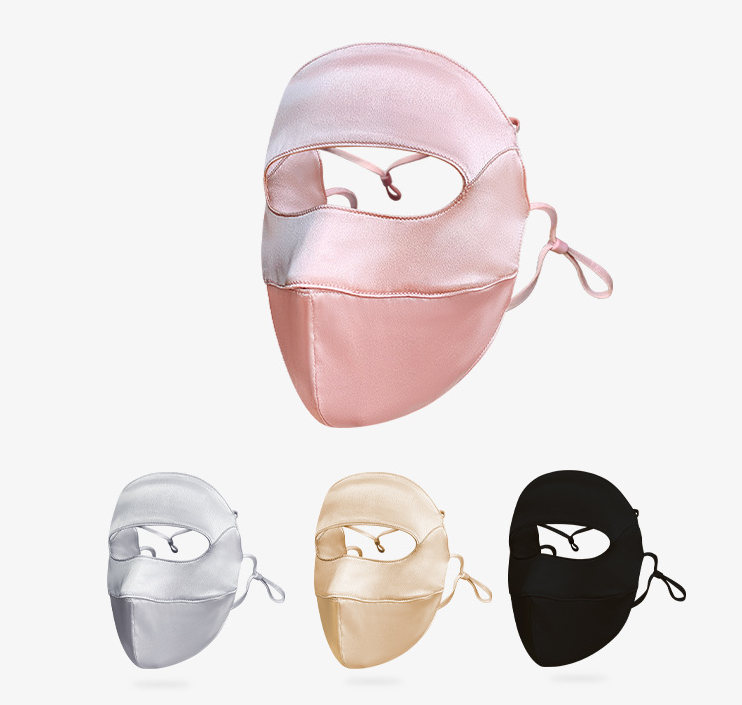 Luxury Skincare Women - Momme Luxe Mulberry Zijden UV Gezichtsmasker
