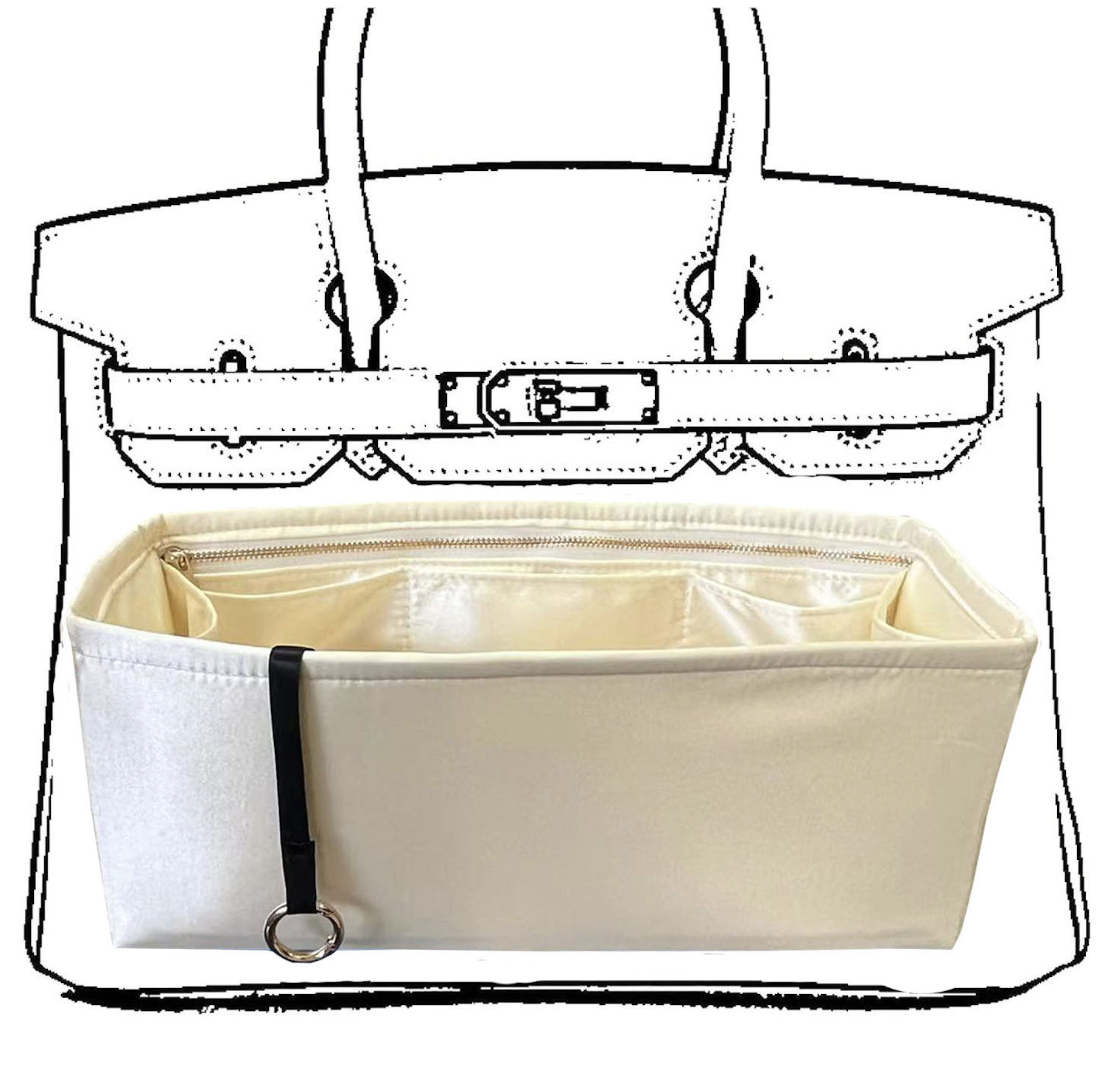 Tasorganizer Birkin S 25 30 35 - Luxury Skincare Women recensie en prijs