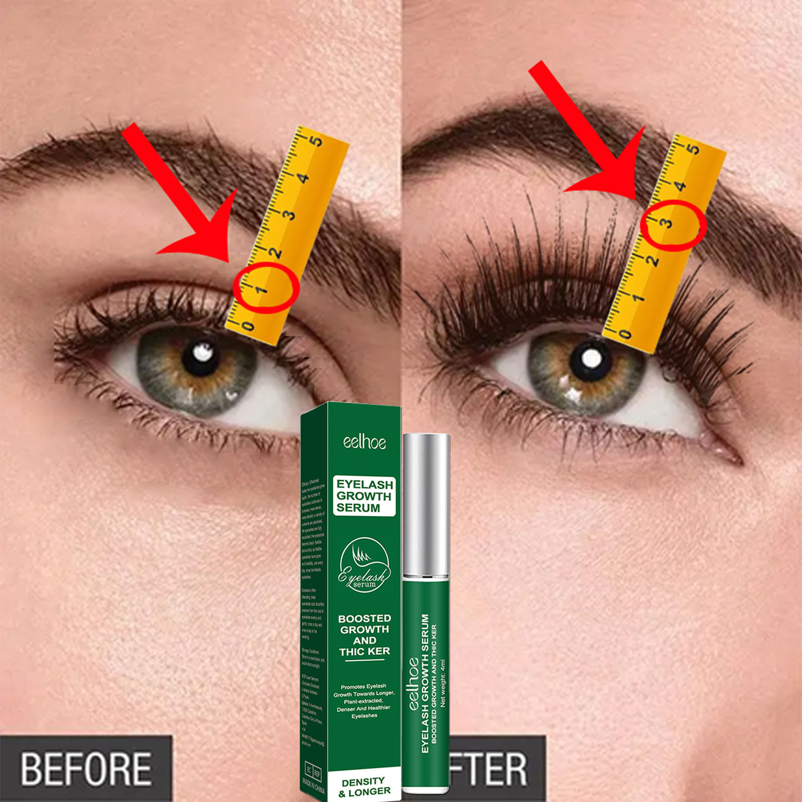 Snelle Wimpergroei Serum 7 Dag - Growth Factor Serum recensie en prijs