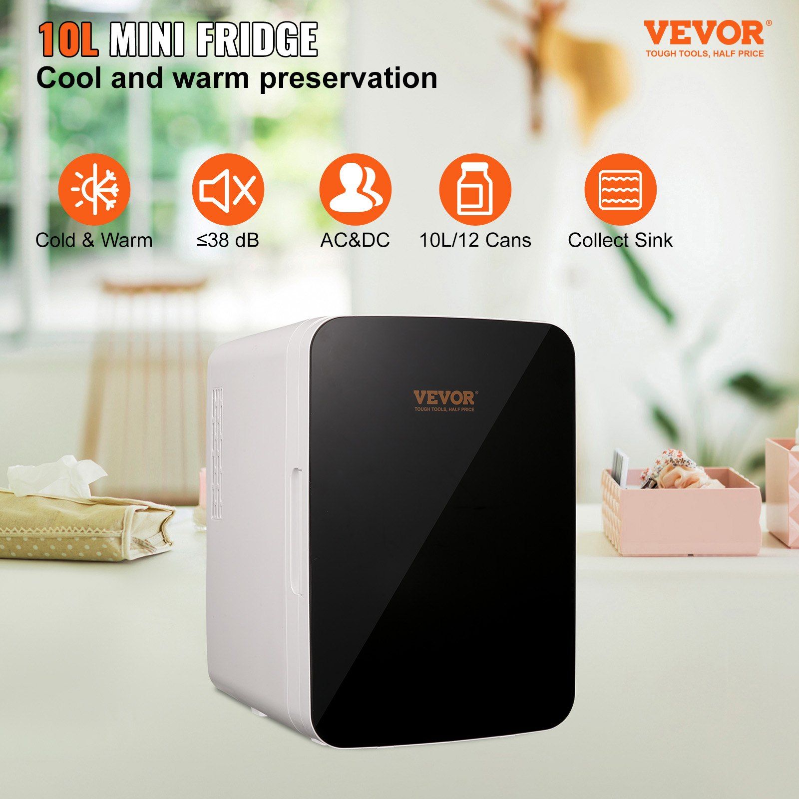 Mini 10-liter/12-blik draagbar - Luxury Skincare Fridge recensie en prijs
